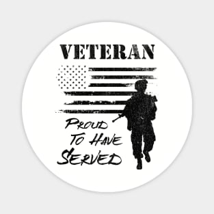 Veteran Proud To Have Served - Variant Magnet